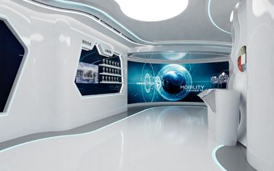 洪達企業(yè)展廳設(shè)計圖