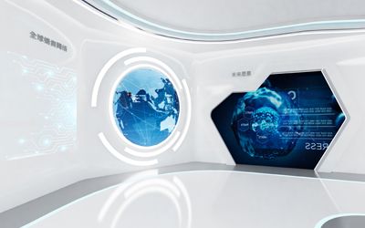 洪達企業(yè)展廳設(shè)計圖