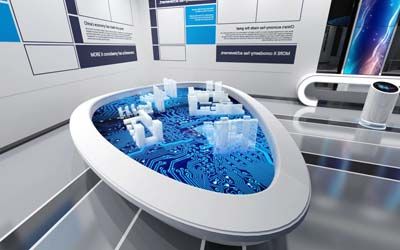 展廳設計常用的數(shù)字展示方法