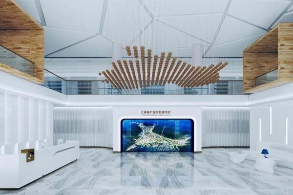 銅產(chǎn)業(yè)大數(shù)據(jù)中心展廳